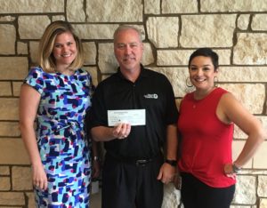 Dallas Margarita Society Grant Delivery to Dallas Children's Advocacy Center