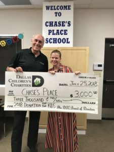 Dallas Margarita Society Delivers Grant to Chase's Place School in Richardson