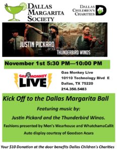 Kickoff to the Dallas Margarita Ball