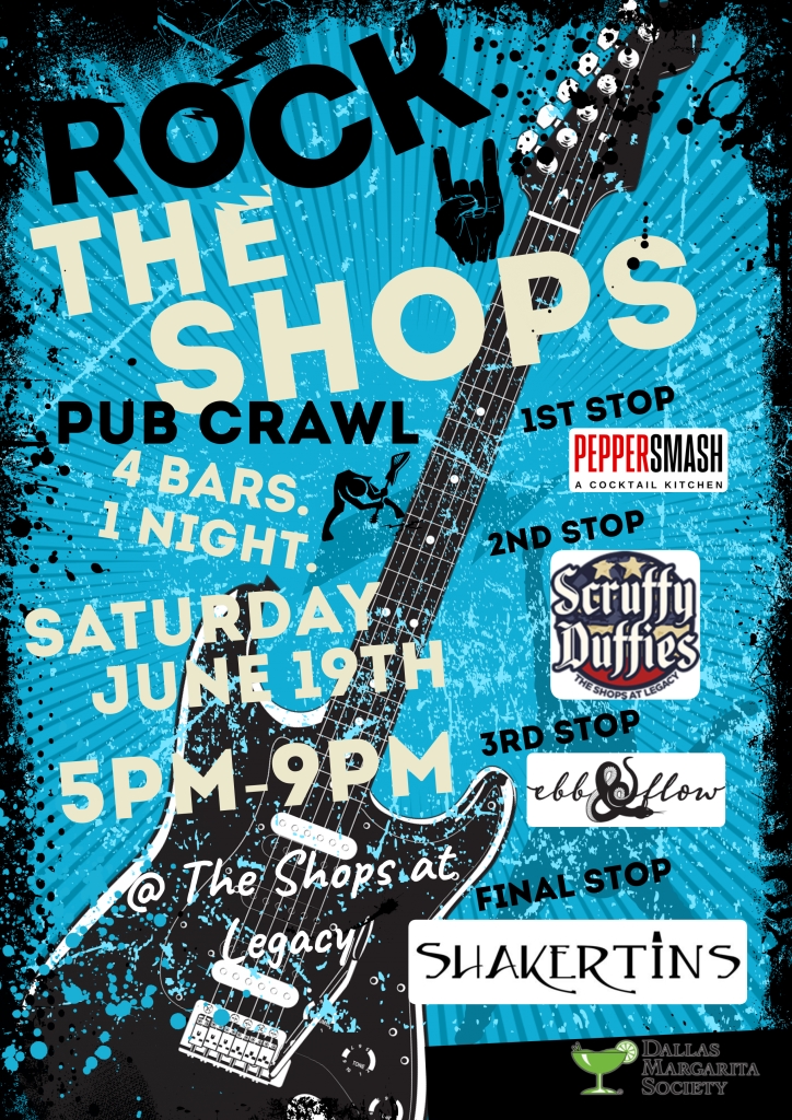 Rock the Shops Pub Crawl