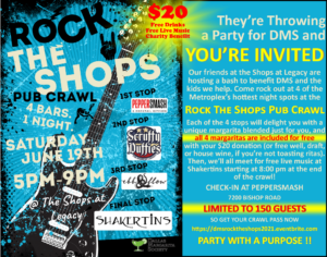 Rock the Shops Pub Crawl