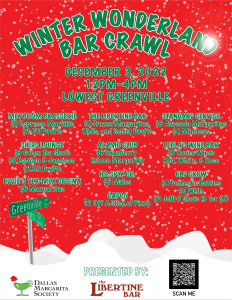 DMS Winter Wonderland Bar Crawl 2022