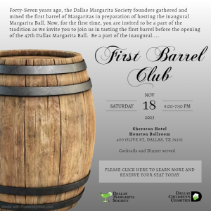 Dallas Margarita Society First Barrel Club