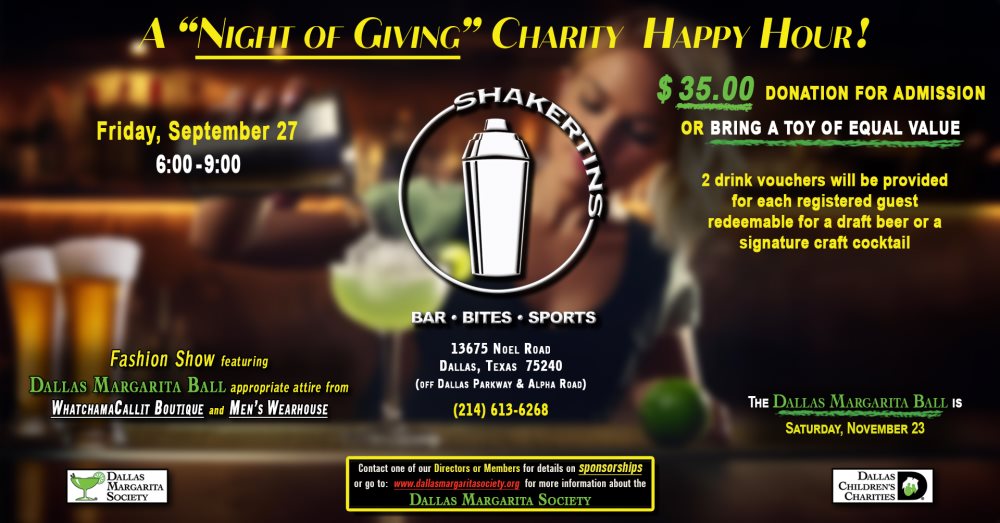 Night of Giving Happy Hour