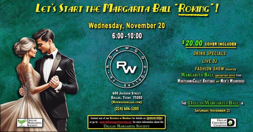 Let's start the Margarita Ball "roking"